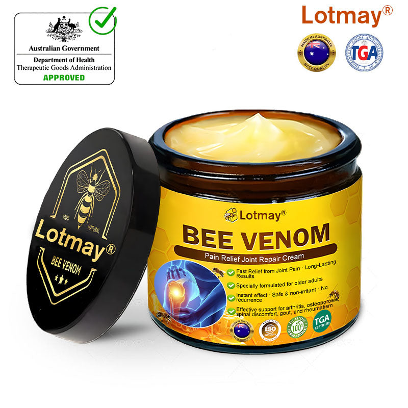 Lotmay® Bee Venom Pain Relief Joint Repair Cream 🐝🐝(Specially for older adults & AOA commends)