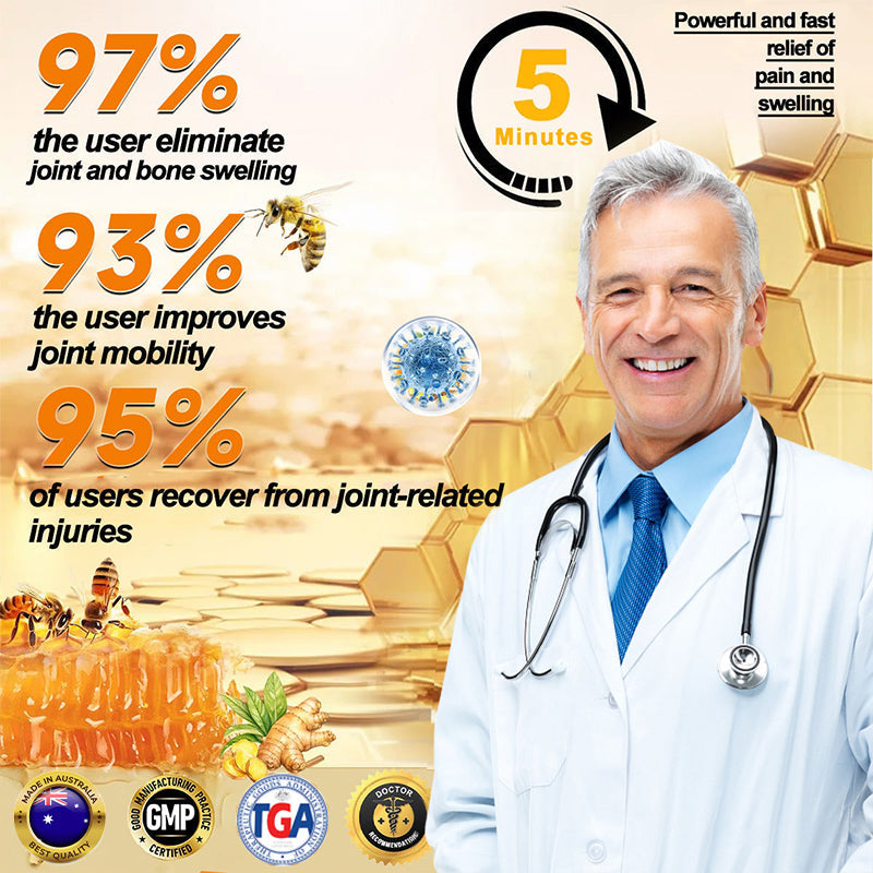 Lotmay® Bee Venom Pain Relief Joint Repair Cream 🐝🐝(Specially for older adults & AOA commends)