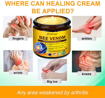 Lotmay® Bee Venom Pain Relief Joint Repair Cream 🐝🐝(Specially for older adults & AOA commends)