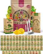 55 Vegetable Seeds Variety Pack