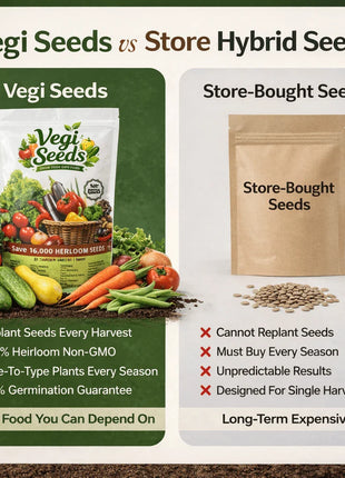 Vegetable Seed Vault Kit