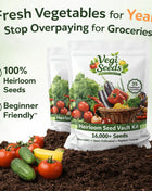 Vegetable Seed Vault Kit