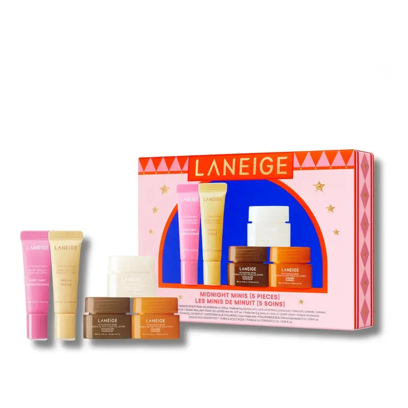 Laneige Midnight Minis, Hydrating, Lip Care Gift Set