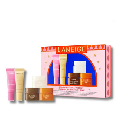 Laneige Midnight Minis, Hydrating, Lip Care Gift Set