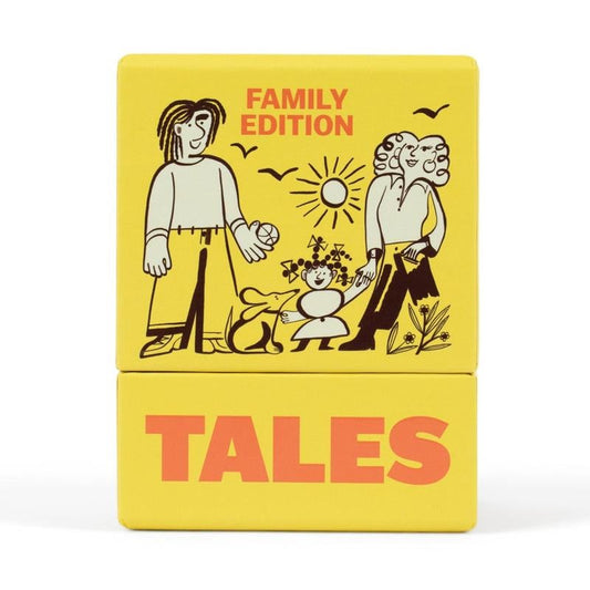 💬 TALES Family Edition – 150 Conversation Cards for Family Dinners & Game Nights 👨‍👩‍👧‍👦 Fun Prompts for Kids. Teens & Adults