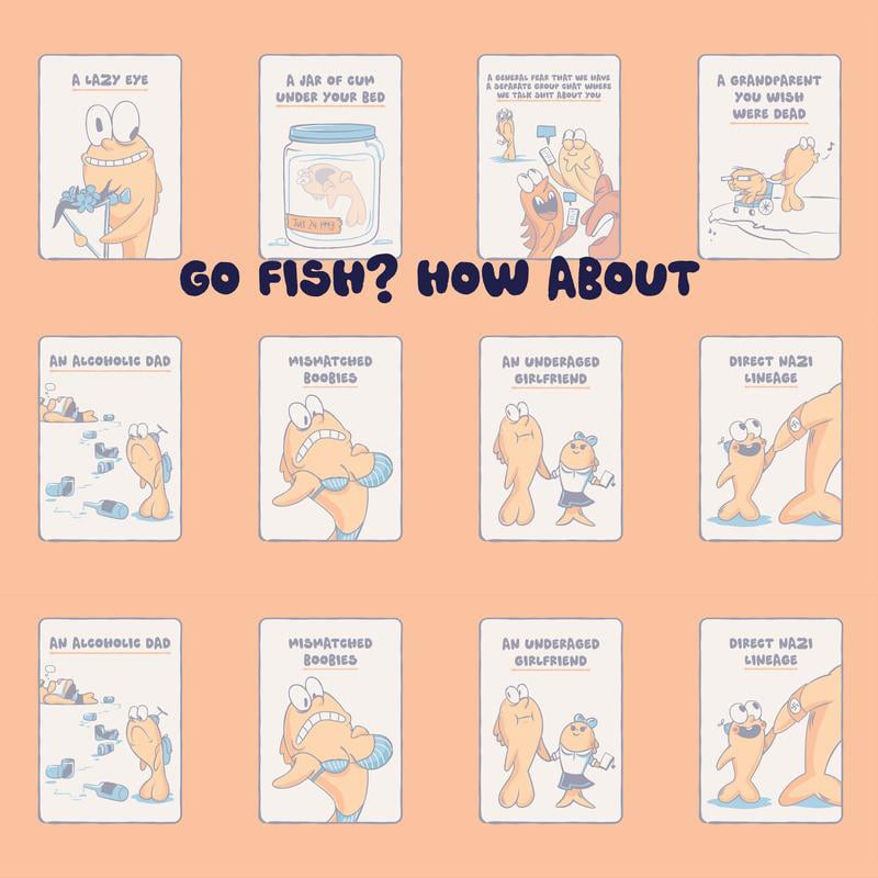 Go F*** Yourself- The Go Fish Game of Life's Little Humiliations