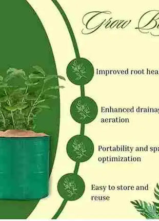 Geo-Grow™ -Geofabric Grow Bags for Planting - 5pcs Combo |🔥Free 100 Vegetable Seeds Mix Variety🔥