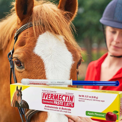ivermectin Horse Paste 1.87% 6.08g Tubes