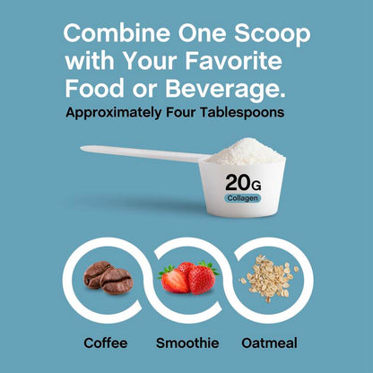 NeoCell Collagen Bio-Peptides Powder 20oz - Grassfed Protein Supplement - Advanced with 18 Essential Amino Acids