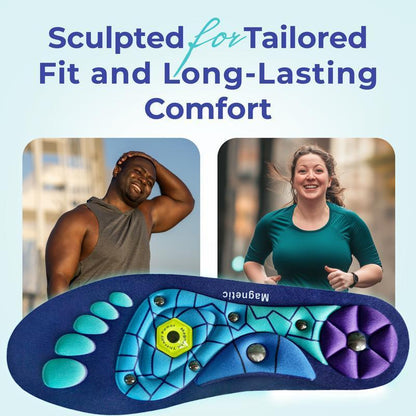 Shock Absorbing Insoles 👣 High Arch Support for All-Day Comfort