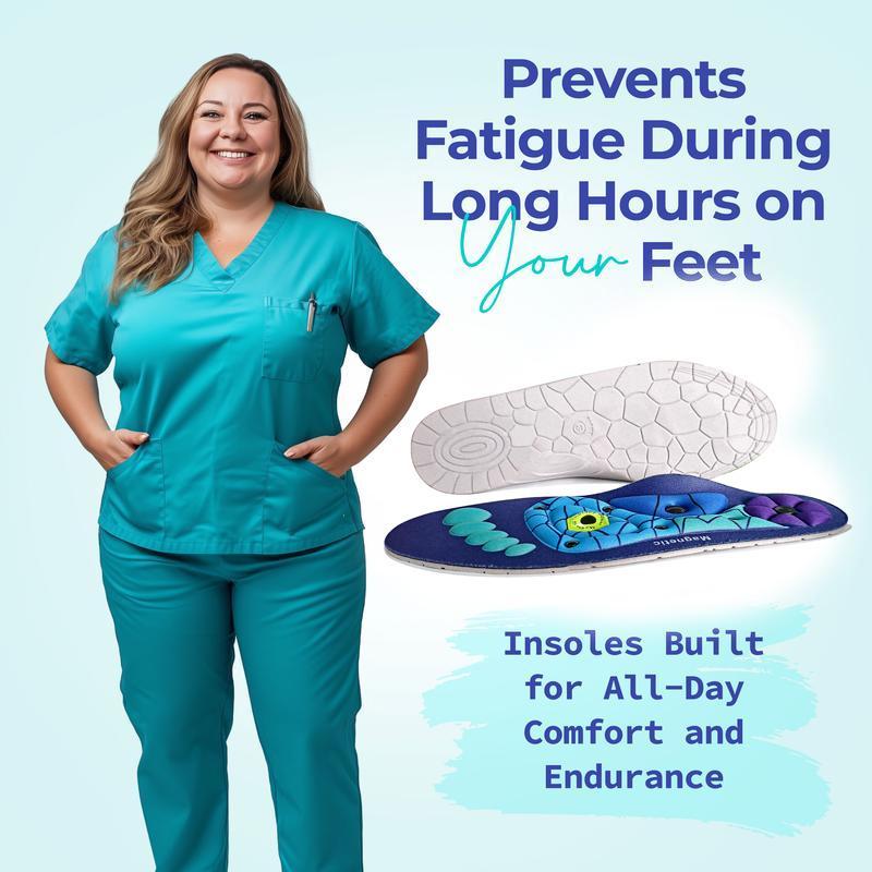 Shock Absorbing Insoles 👣 High Arch Support for All-Day Comfort