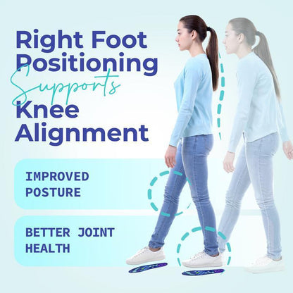 Shock Absorbing Insoles 👣 High Arch Support for All-Day Comfort