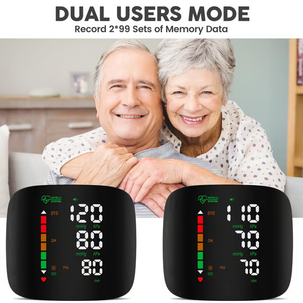 📢Last Day 49% OFF🔥[2025 Upgraded] Wrist Blood Pressure Monitor Led Display