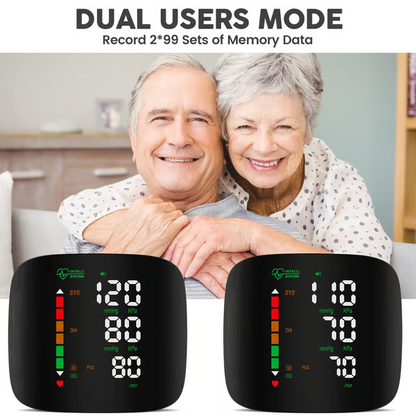 📢Last Day 49% OFF🔥[2025 Upgraded] Wrist Blood Pressure Monitor Led Display