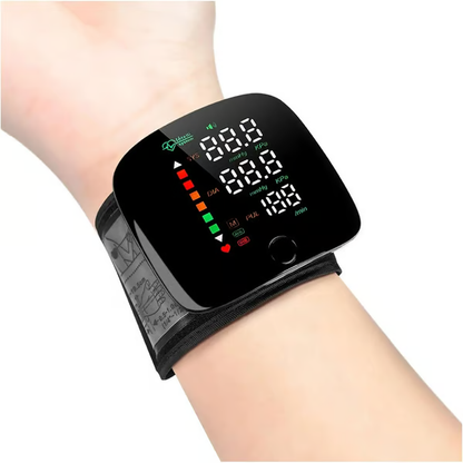 📢Last Day 49% OFF🔥[2025 Upgraded] Wrist Blood Pressure Monitor Led Display