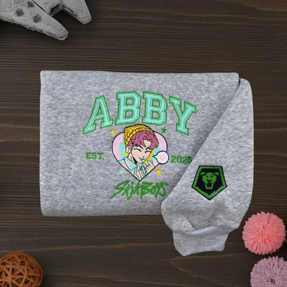 Kpop Embroidered Youth Sweatshirt