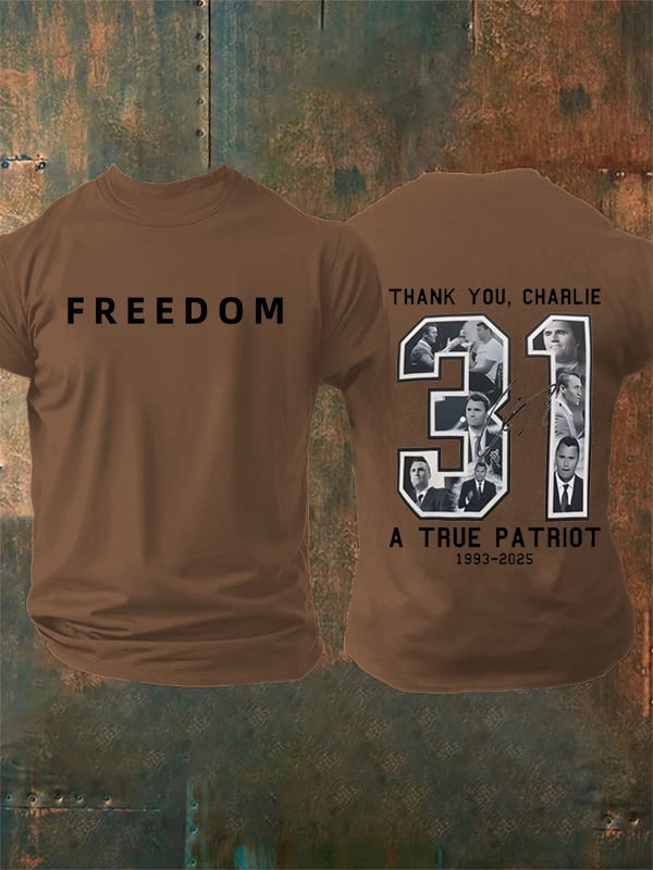 Men's Commemorative Printed T-Shirt
