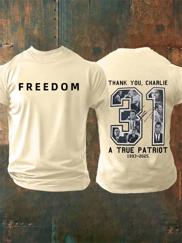 Men's Commemorative Printed T-Shirt