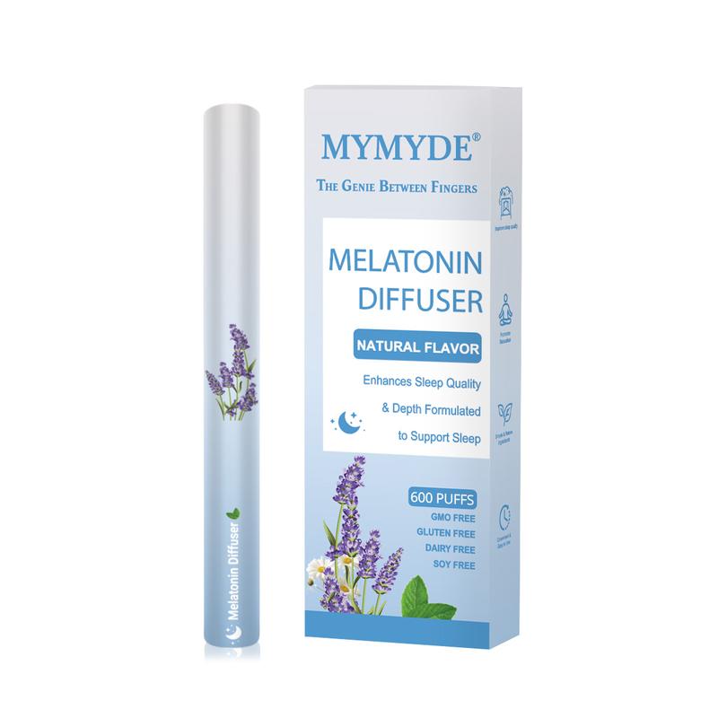 MYMYDE 🌿 Thyme & Mint Extracts | Herbal Diffusion Pen Stick | Lung Detox & Oral Freshening Relaxation Solution