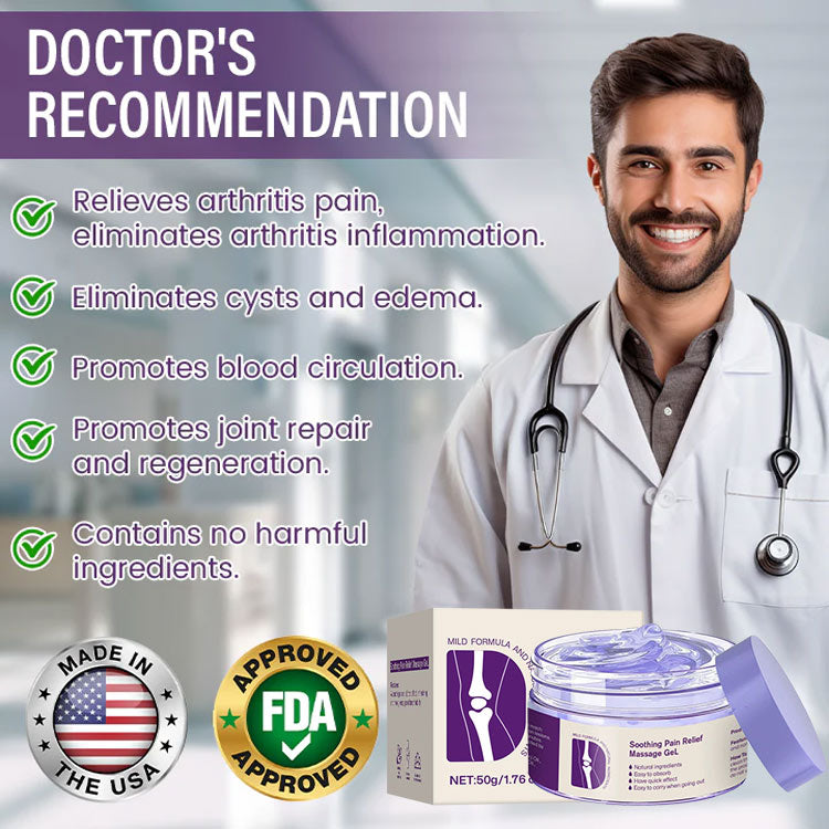 Soothing Pain Relief Massage Gel - Perfect for Joint pain/Muscle soreness/Tenosynovitis/Finger tingling!