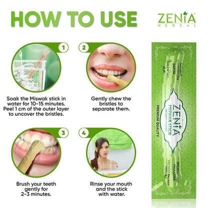 🔥Hot Sale 49% OFF🔥Miswak Teeth Whitening Toothbrush