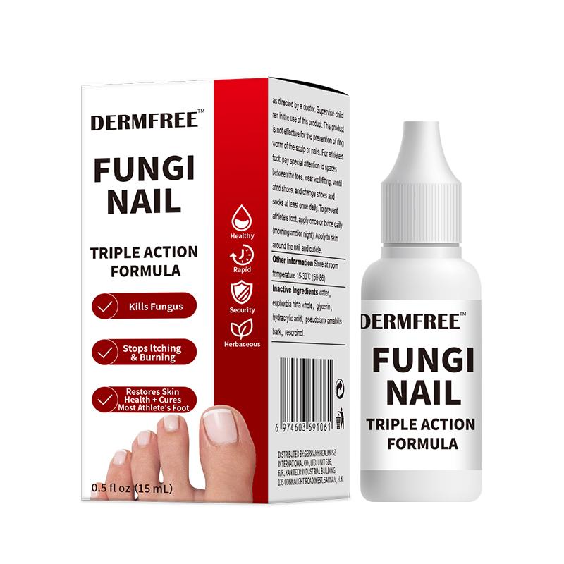 FallFreshness Toenail Fungus Treatment Extra Strength, Antifungal Solution for Toenail or Fingernail, Triple Action Formula for Remove Fungal, Repair and Renewal Damaged Nails, 0.5 Fl Oz