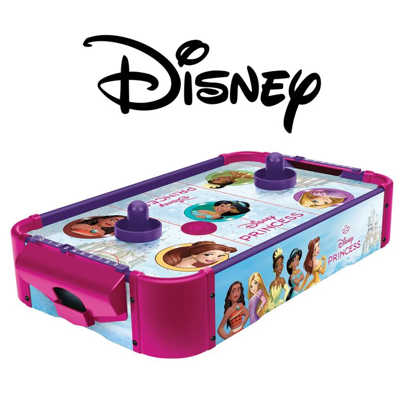 Wooden Electronic Air Hockey Table - Disney Princess