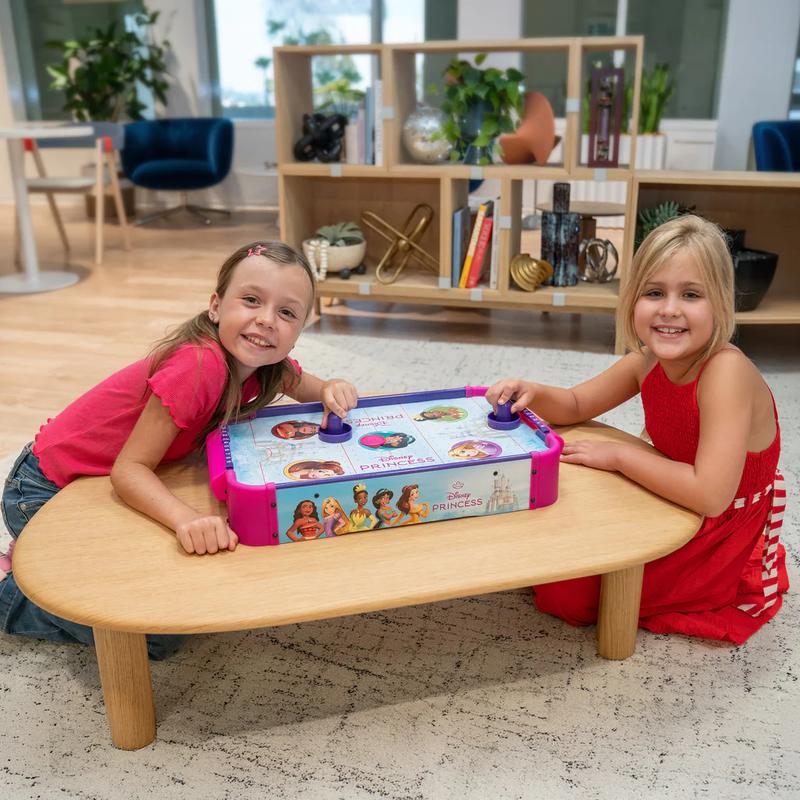 Wooden Electronic Air Hockey Table - Disney Princess