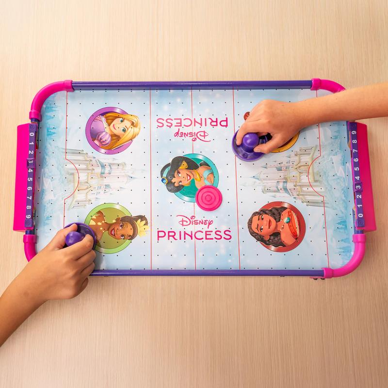 Wooden Electronic Air Hockey Table - Disney Princess