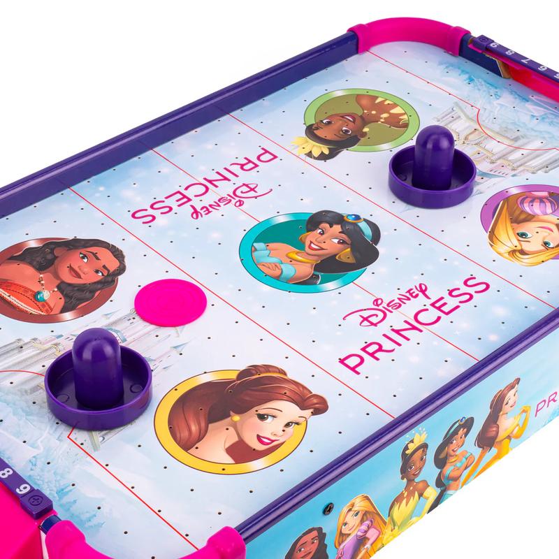 Wooden Electronic Air Hockey Table - Disney Princess
