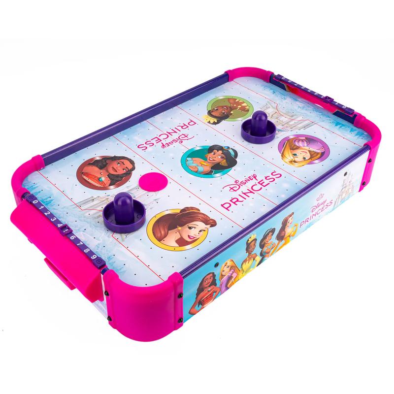 Wooden Electronic Air Hockey Table - Disney Princess