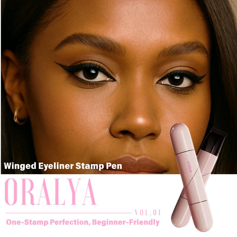 Winged Eyeliner Makeup Tool Beauty Tool – For makeup novice, makeup beginner, easy for puffy eyes, hoodie eyesbeauty gadget, One-Press Perfect Wings, Waterproof & Beginner-Friendly, Natural Look, Long-Lasting, Lipliner, Cosmetic