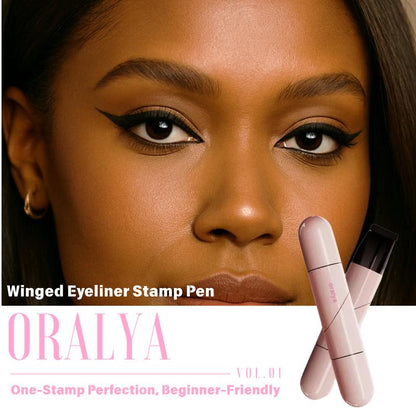 Winged Eyeliner Makeup Tool Beauty Tool – For makeup novice, makeup beginner, easy for puffy eyes, hoodie eyesbeauty gadget, One-Press Perfect Wings, Waterproof & Beginner-Friendly, Natural Look, Long-Lasting, Lipliner, Cosmetic