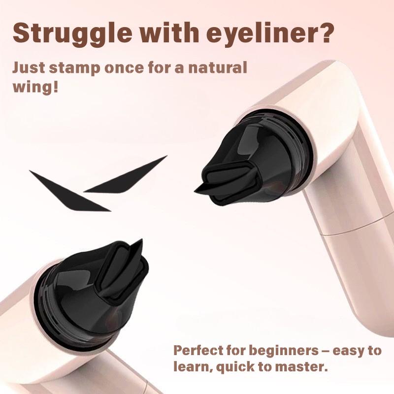 Winged Eyeliner Makeup Tool Beauty Tool – For makeup novice, makeup beginner, easy for puffy eyes, hoodie eyesbeauty gadget, One-Press Perfect Wings, Waterproof & Beginner-Friendly, Natural Look, Long-Lasting, Lipliner, Cosmetic