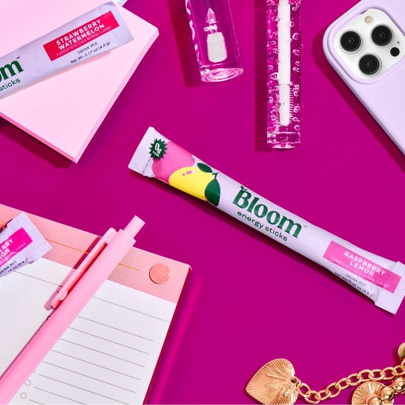 Bloom Nutrition Energy Sticks (10 Sticks) – Focus & Metabolism Support – Natural Caffeine & B Vitamins