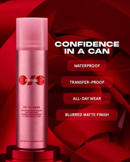 On 'Til Dawn Setting Spray Duo 💦 Long-Lasting, Waterproof & Transfer-Proof Makeup Finish (4.4 oz)