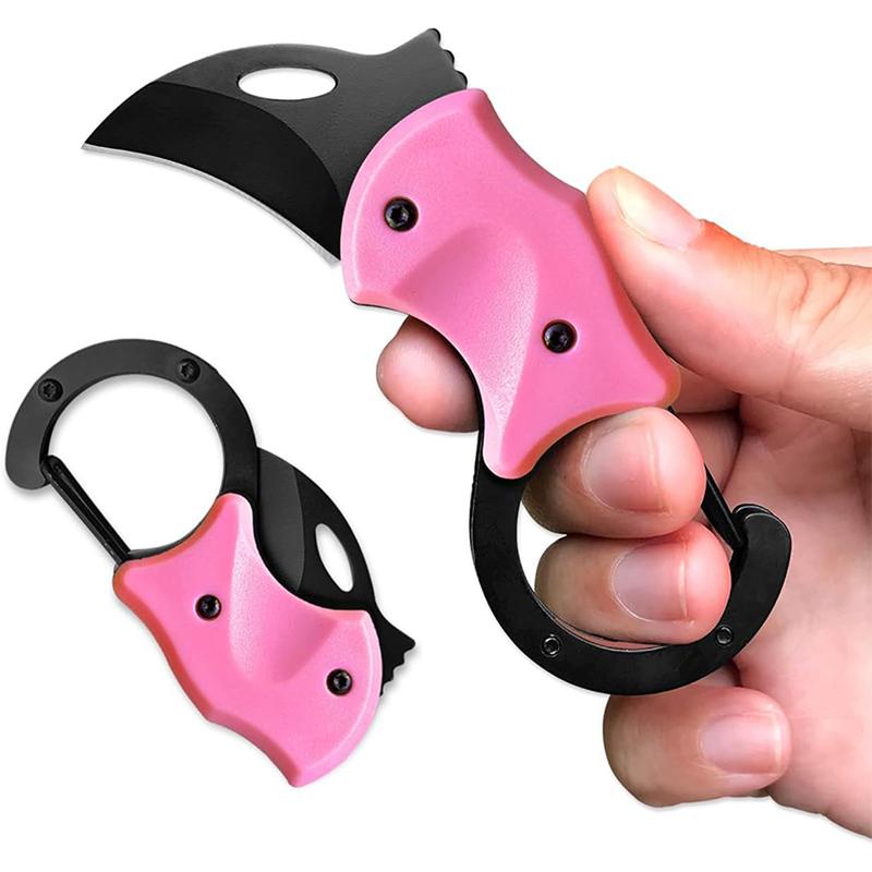 Pink Donut Pocket Knife 🍩 Mini Folding EDC Utility Knife for Everyday Carry – Cute, Sharp & Practical Gift for Women & Men