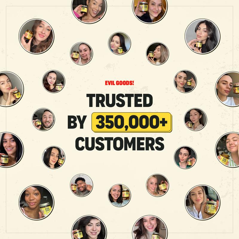 EVIL GOODS Whipped Beef Tallow & Manuka Honey 🐝 Nourishing Face & Body Cream | 100% Natural Hydrating Moisturizer for Soft, Healthy Skin