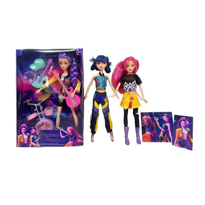 Kpop Demon Hunters Anime Action Figure Doll (11.5") 🖤 12 Movable Joints | Rumi, Mira & Zoey Collectibles | Mystery Box Gift for Fans, Desk Display & Festivals