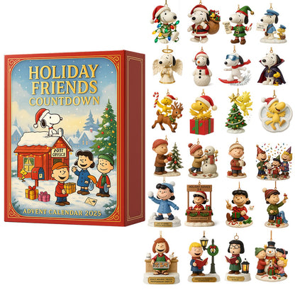🔥Limited Edition, Only 100 Sets Left! - 🎄Holiday Friends Countdown Advent Calendar 2025