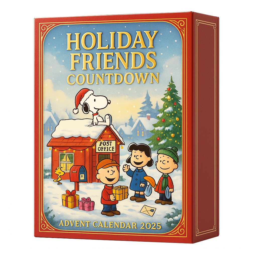 🔥Limited Edition, Only 100 Sets Left! - 🎄Holiday Friends Countdown Advent Calendar 2025