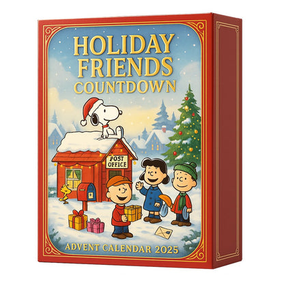 🔥Limited Edition, Only 100 Sets Left! - 🎄Holiday Friends Countdown Advent Calendar 2025