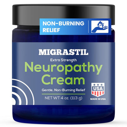 Migrastil Neuropathy Relief Cream | Gentle Soothing with Clove & Shea Butter