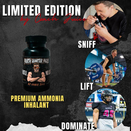 Coach Juice Official Sport Smelling Scent for Peak Performance | Fourth Quarter Focus Premium Inhalant for High-Stakes Moments Beverage Perfume Beverage Perfume