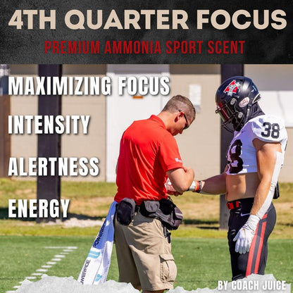 Coach Juice Official Sport Smelling Scent for Peak Performance | Fourth Quarter Focus Premium Inhalant for High-Stakes Moments Beverage Perfume Beverage Perfume