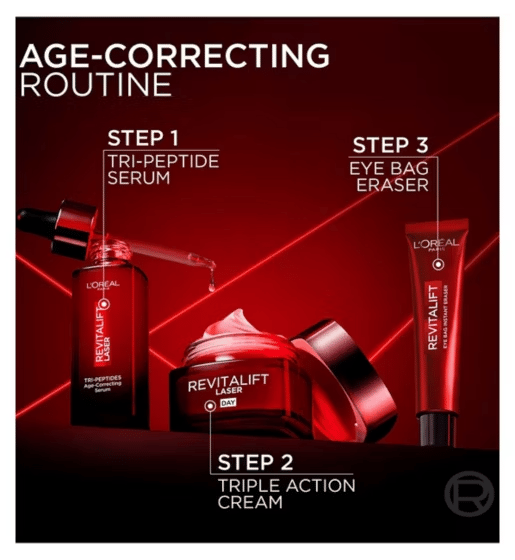 NEW Revitalift Laser Eye Bag Eraser – Instant Gel-to-Tape Formula for Puffy Eyes & Wrinkles (Up to 8H)