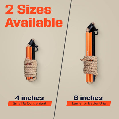 Prepared4X Emergency Survival Tool – All-in-One Outdoor Gear with Waterproof Wick Rope & Steel Striker for Camping Hiking & Survival Kits