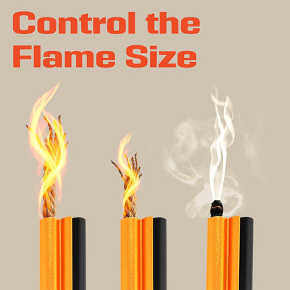 Prepared4X Emergency Survival Tool – All-in-One Outdoor Gear with Waterproof Wick Rope & Steel Striker for Camping Hiking & Survival Kits