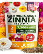 🔥HOT SALE 49% OFF-Zinnia Seeds - Pure Seeds - No Filler - USA Heirloom Flower Seeds-1